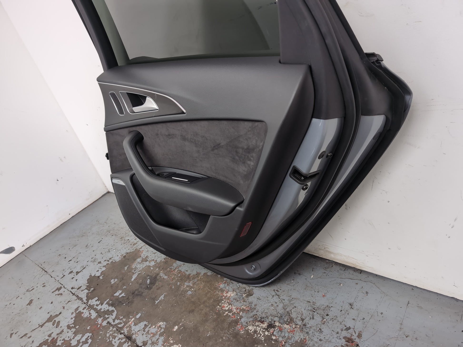 Audi A6 S Line Black Ed Tdi Saloon Doore Rear Rh Driver Side Grey Lx7p 2011-2018 - photo 7