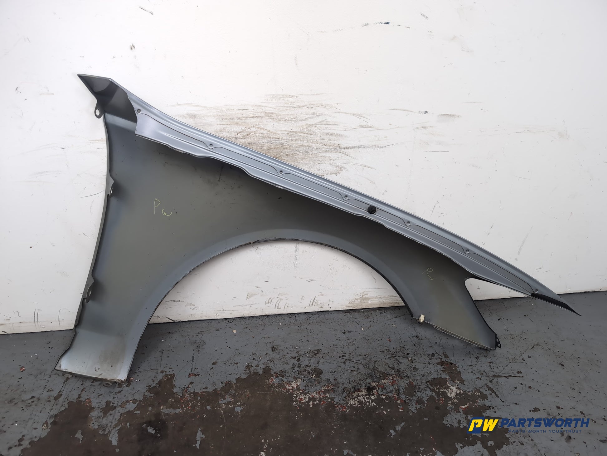 Audi A6 S Line Black Ed Tdi Saloon Wing Front Lh Passenger Side Grey Lx7p - photo 5