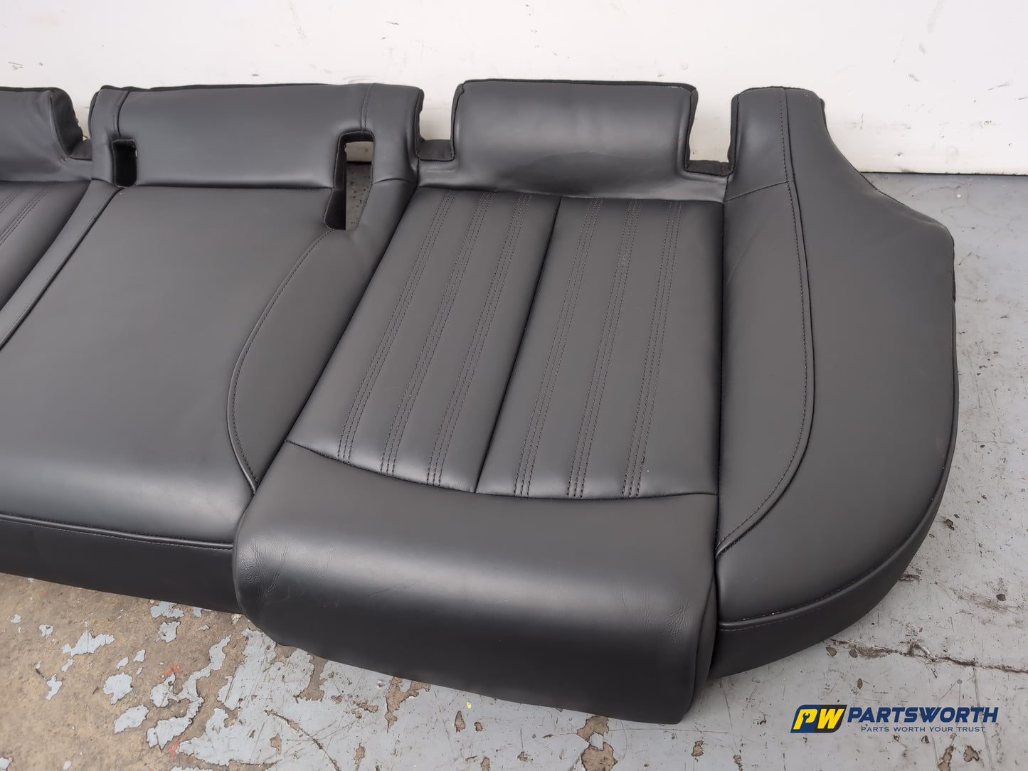 Audi A6 S Line Black Ed Tdi Quat Sa Rear Bench Seat Black Leather - photo 5
