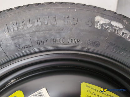 Peugeot 308 Allure Blue Hdi Space Saver Spare Wheel And Tool Kit 125/85 R16 - photo 5