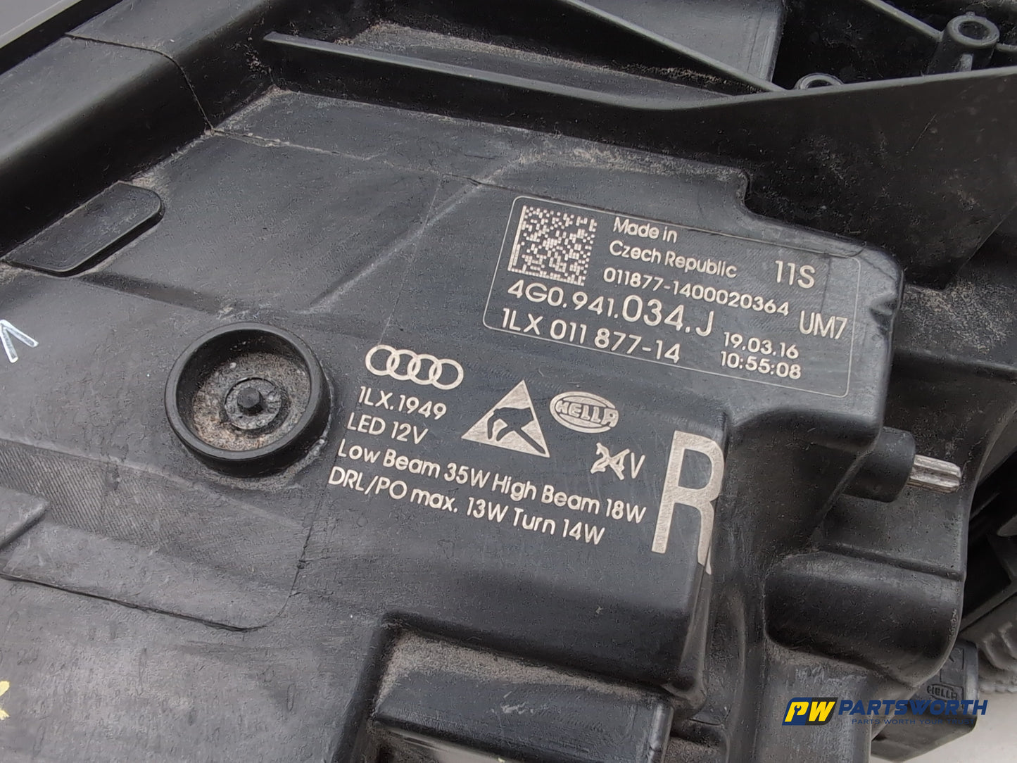 Headlamp RH 5