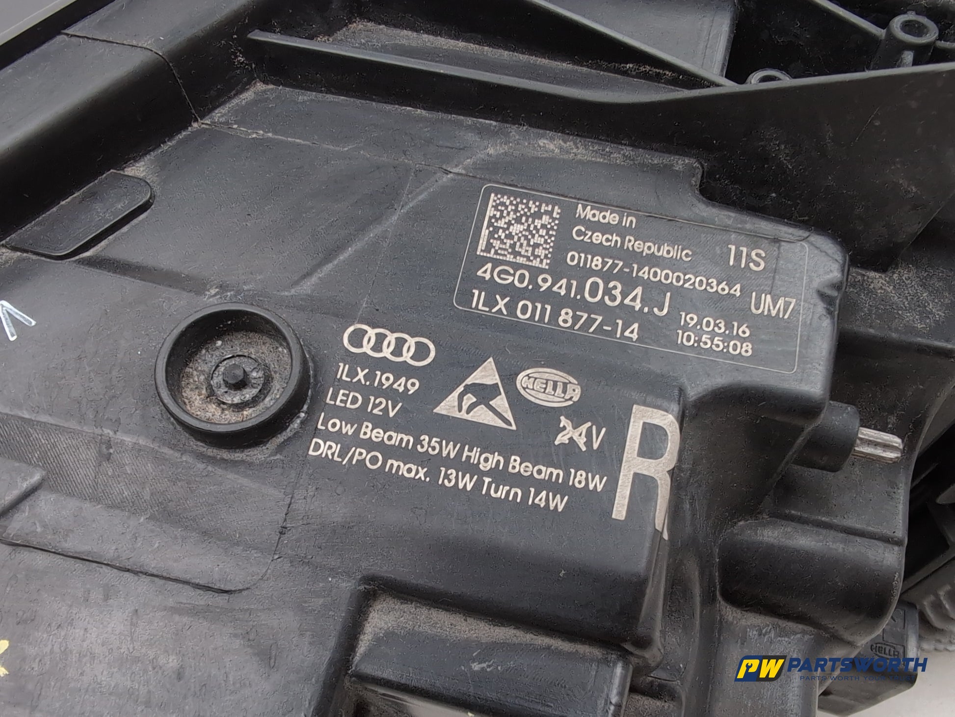 Headlamp RH 5