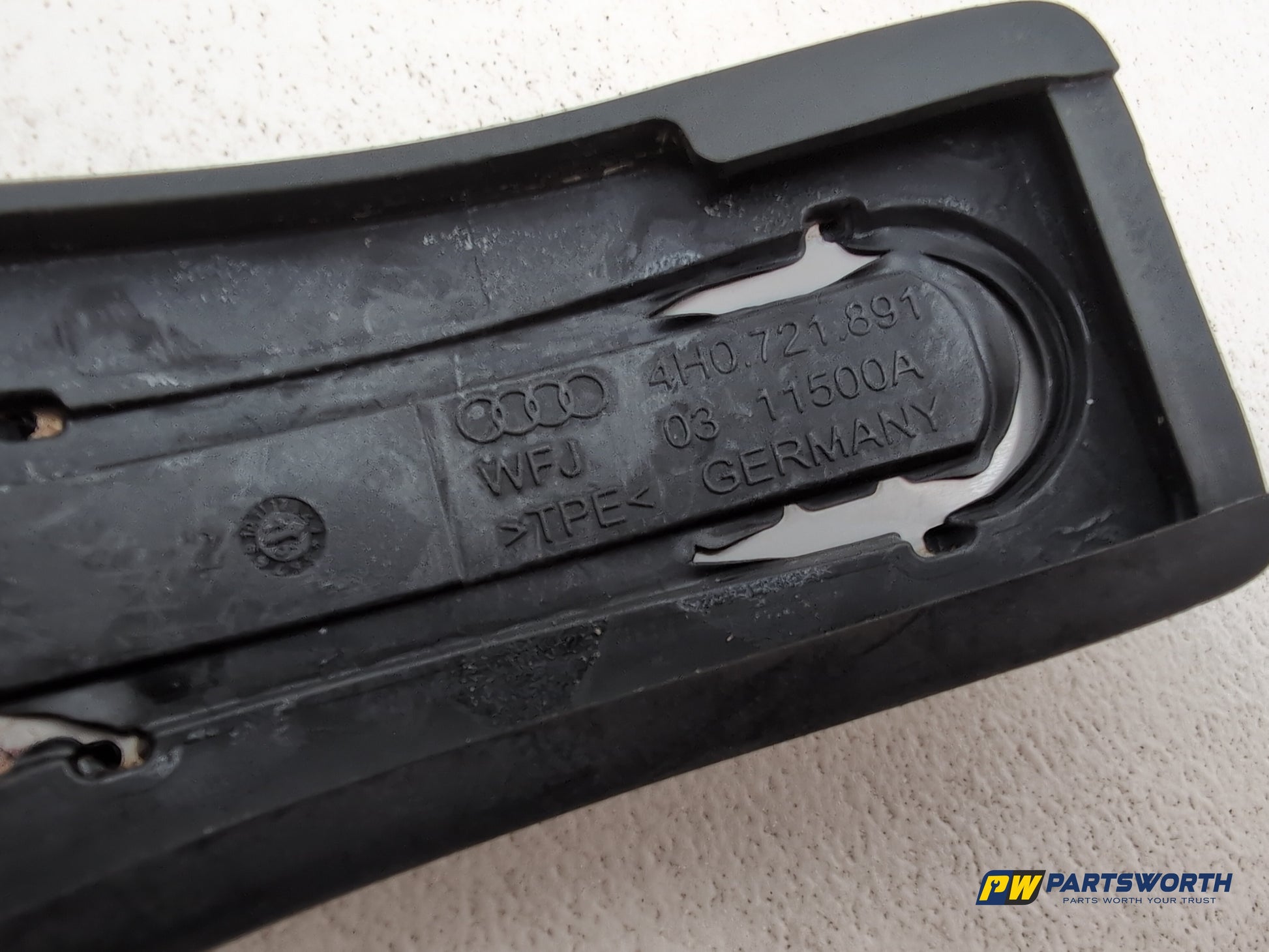 Audi A6 S Line Black Ed Tdi Quat Sa Pedall Cover Set 4g2864777a 2011-2018 - photo 5