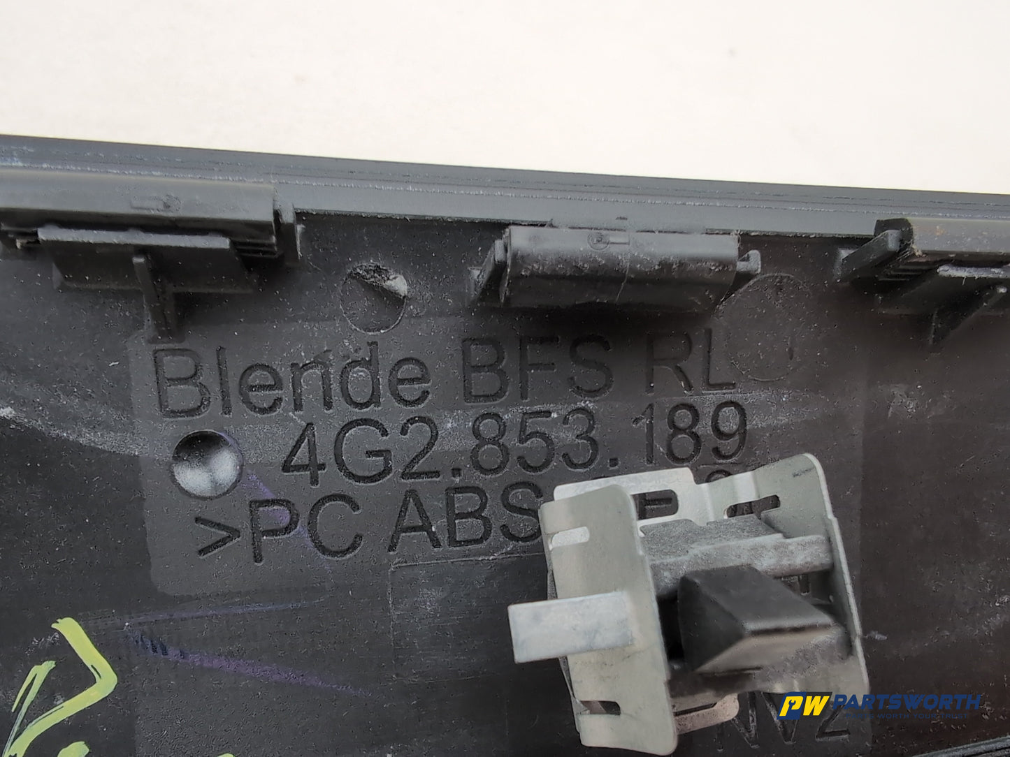 Audi A6 S Line Black Ed Tdi Quat Left Dashboard Trim Black 4g2853189 2011-2018 - photo 5