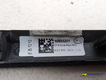 Audi A6 S Line Black Ed Tdi Quat Sa Dashboard Trims Black 4g2853190n 2011-2018 - photo 5