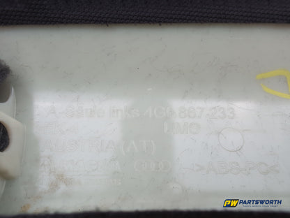 Audi A6 S Line Black Ed Tdi Quat Passenger Lg A Pillar Trim 4g0867233 2011-2018 - photo 5