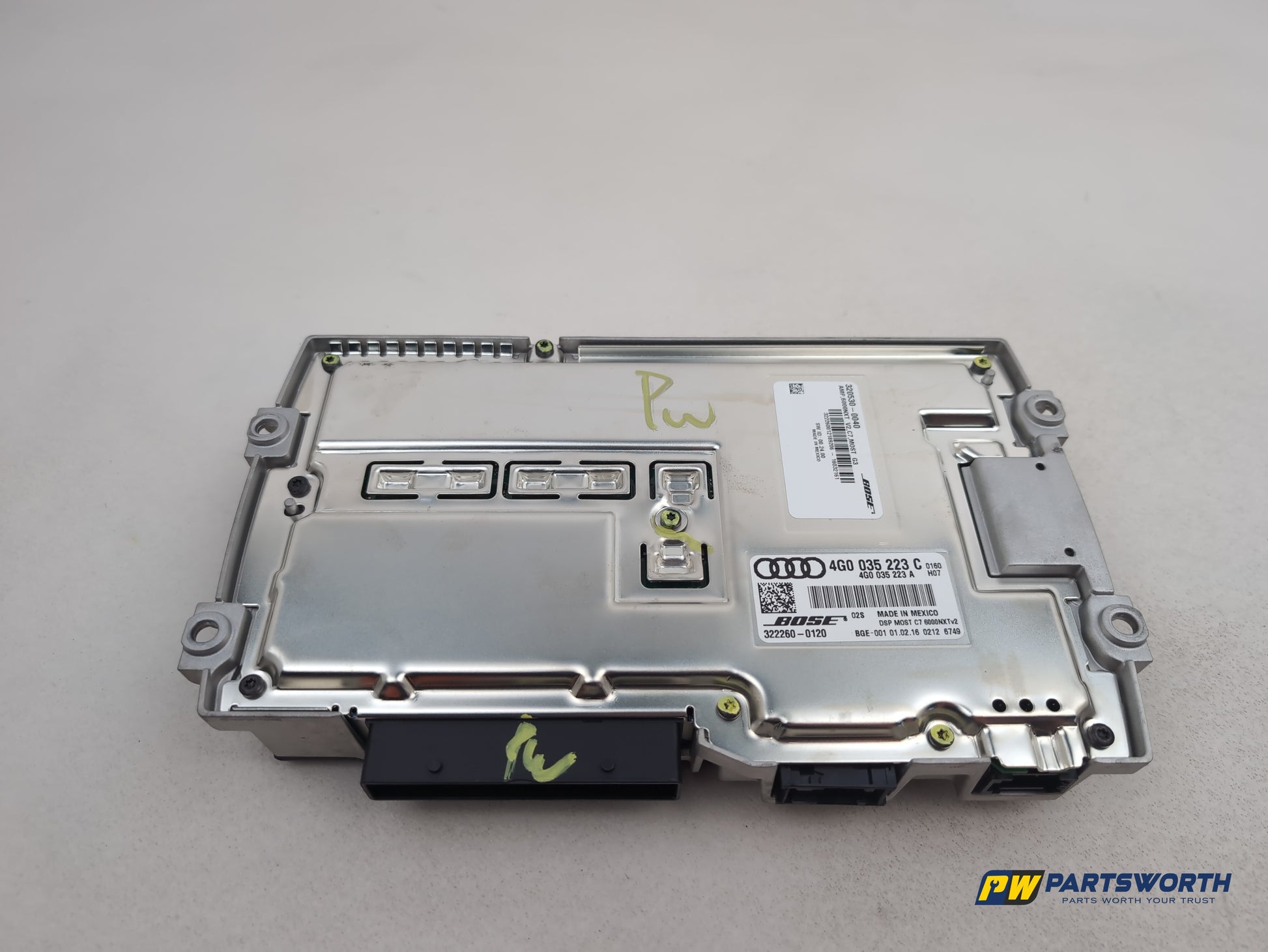 Audi A6 S Line Black Ed Tdi Quat Sa Audio Sound Speaker Amplifier Bose - photo 5