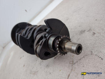 Vauxhall Corsa Se 1.2l Petrol Engine Crankshaft A 12 Xer 55561959 2006-2014 - photo 5