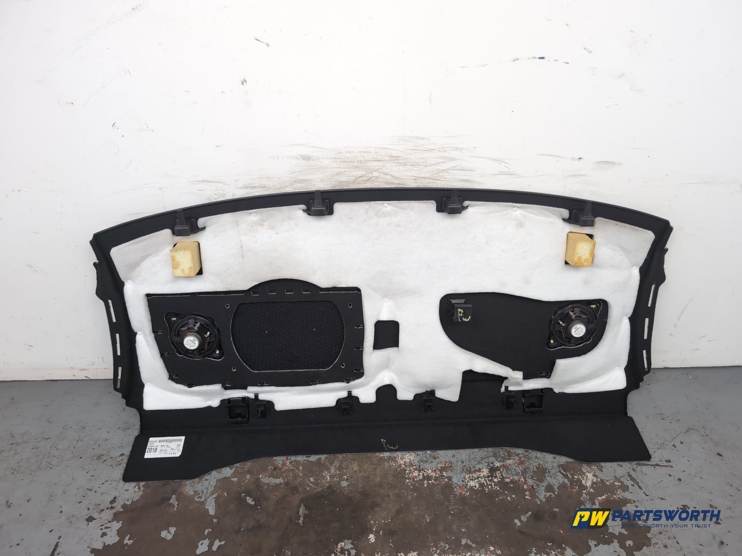 Audi A6 S Line Rear Parcel Shelf Load Cover With Bose Speakers 4g5863411cl - photo 5