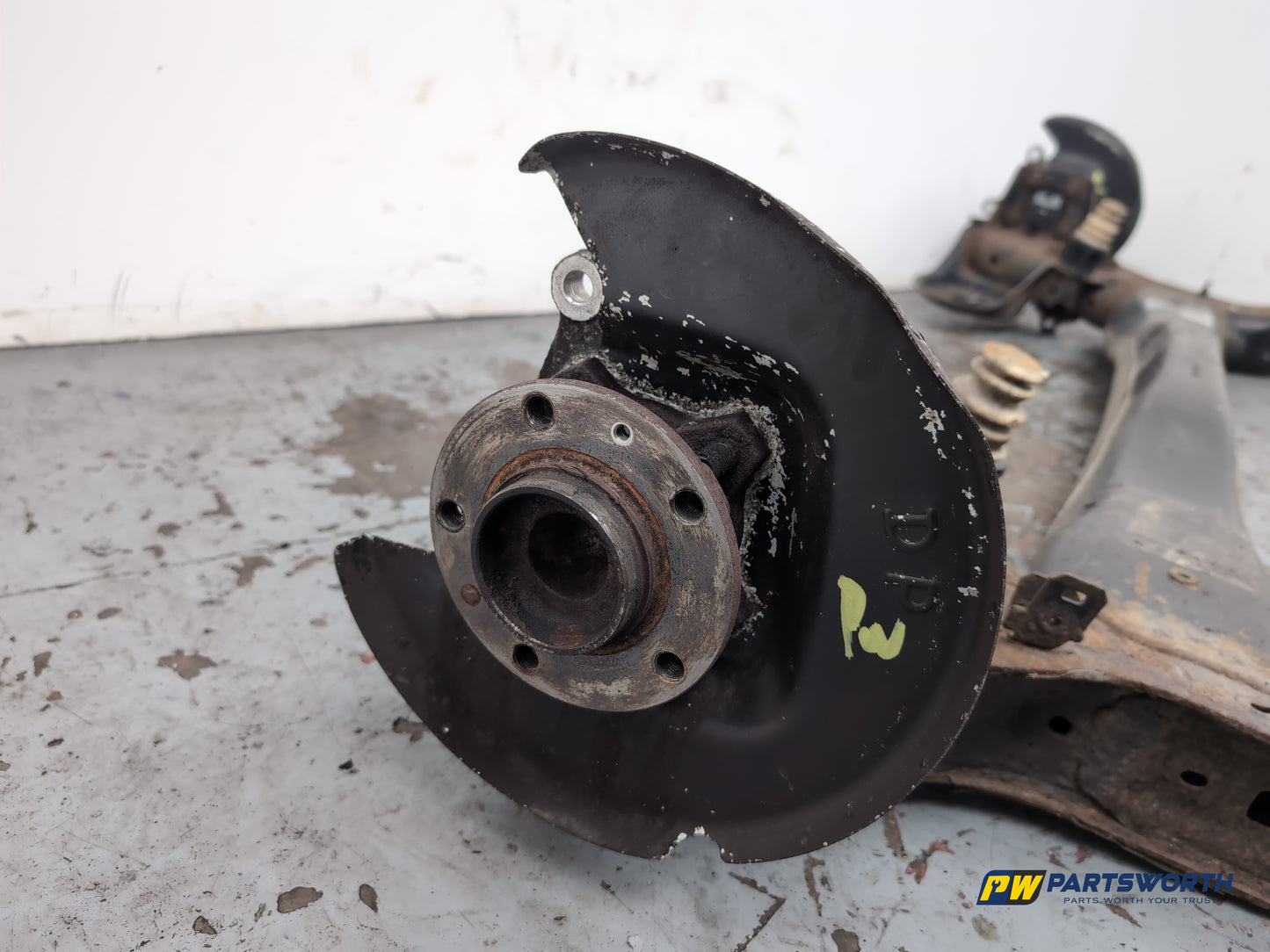 Peugeot 308 Allure Blue Hdi 1.6l Diesel Axle Assembly Rear 2013-2021 - photo 4