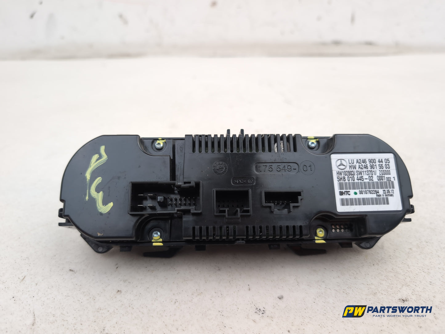 Mercedes-Benz B180 B-Class W246 Heater Control Assembly A2469004405 2011-2018 - photo 5