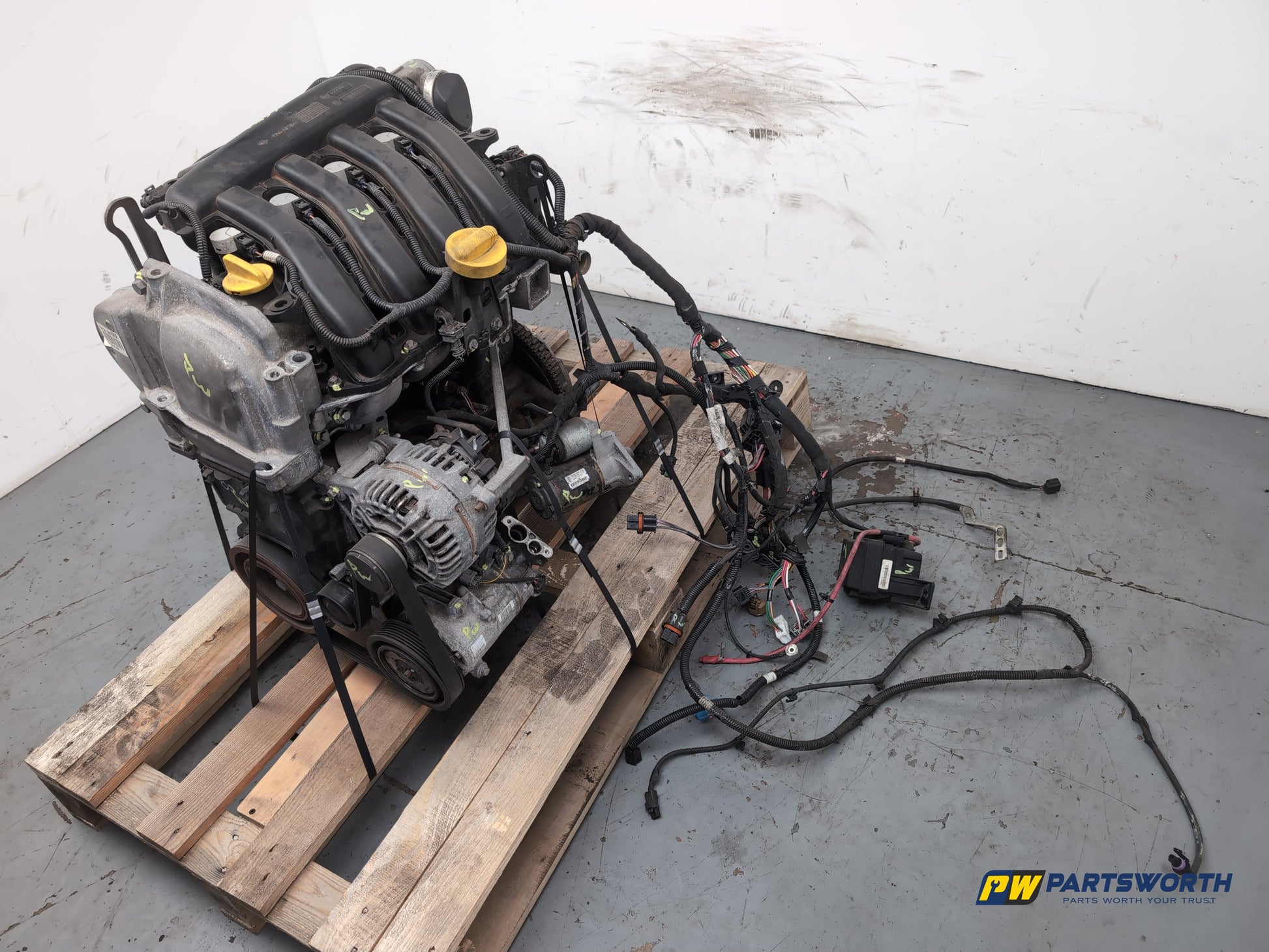 Renault Scenic Bizu 1.6l Petrol Manual Engine K4m858 69446 Miles 2009-2016 - photo 5