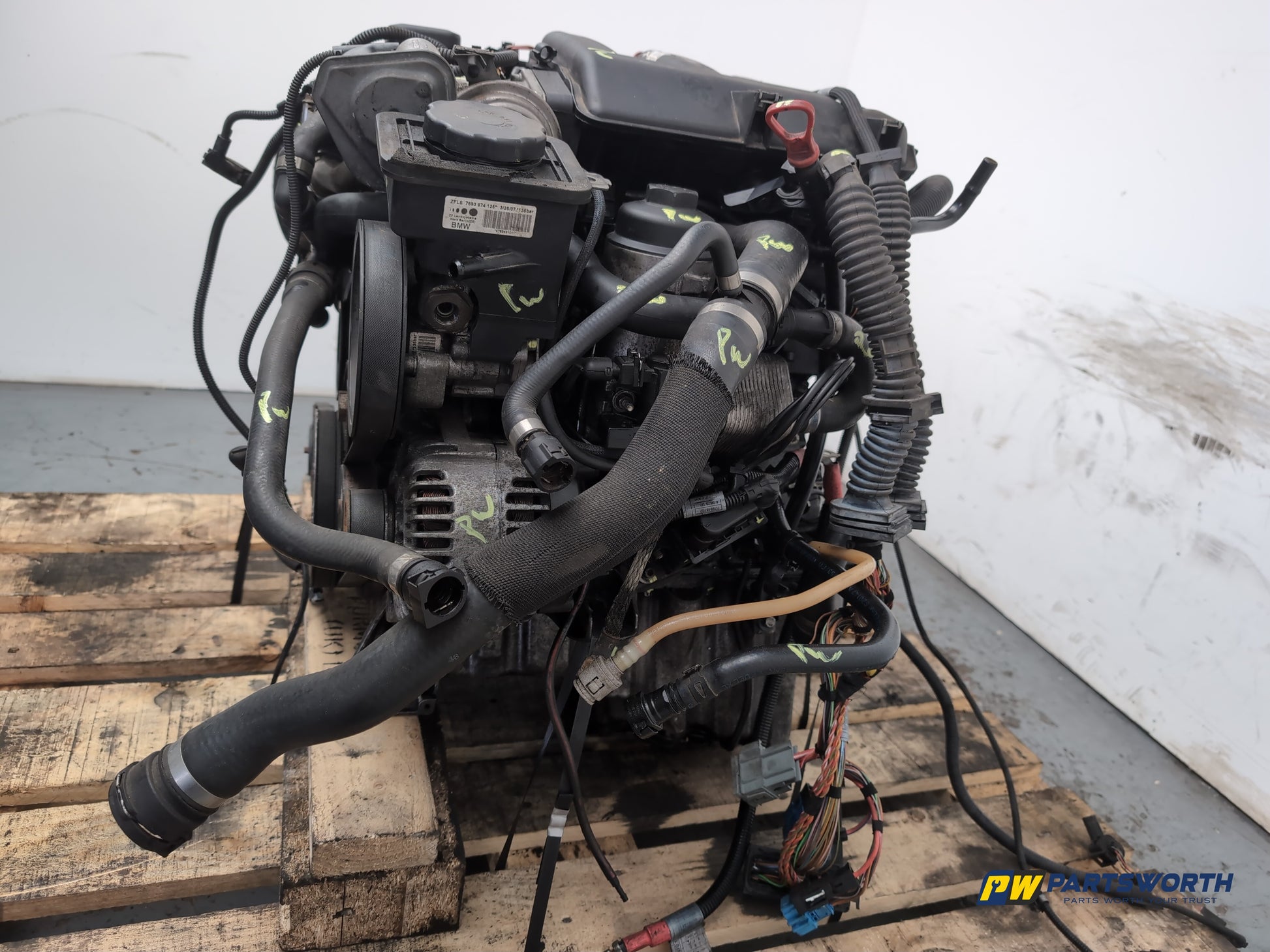 Bmw 1 3 5 Series 520d E60 E61 E90 E91 E87 2.0l Diesel Manual Engine M47d20o2 - photo 5