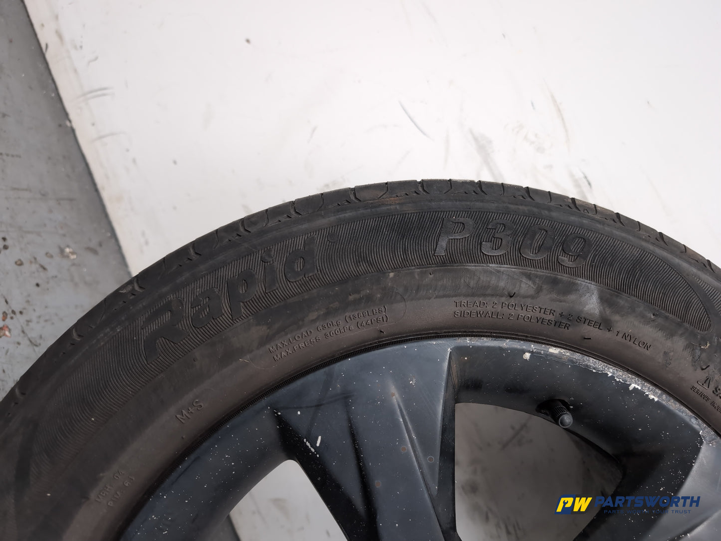 Hyundai I40 Style Blue Drive Crdi Alloy Wheel With Tyre 205/60 R16 - photo 5