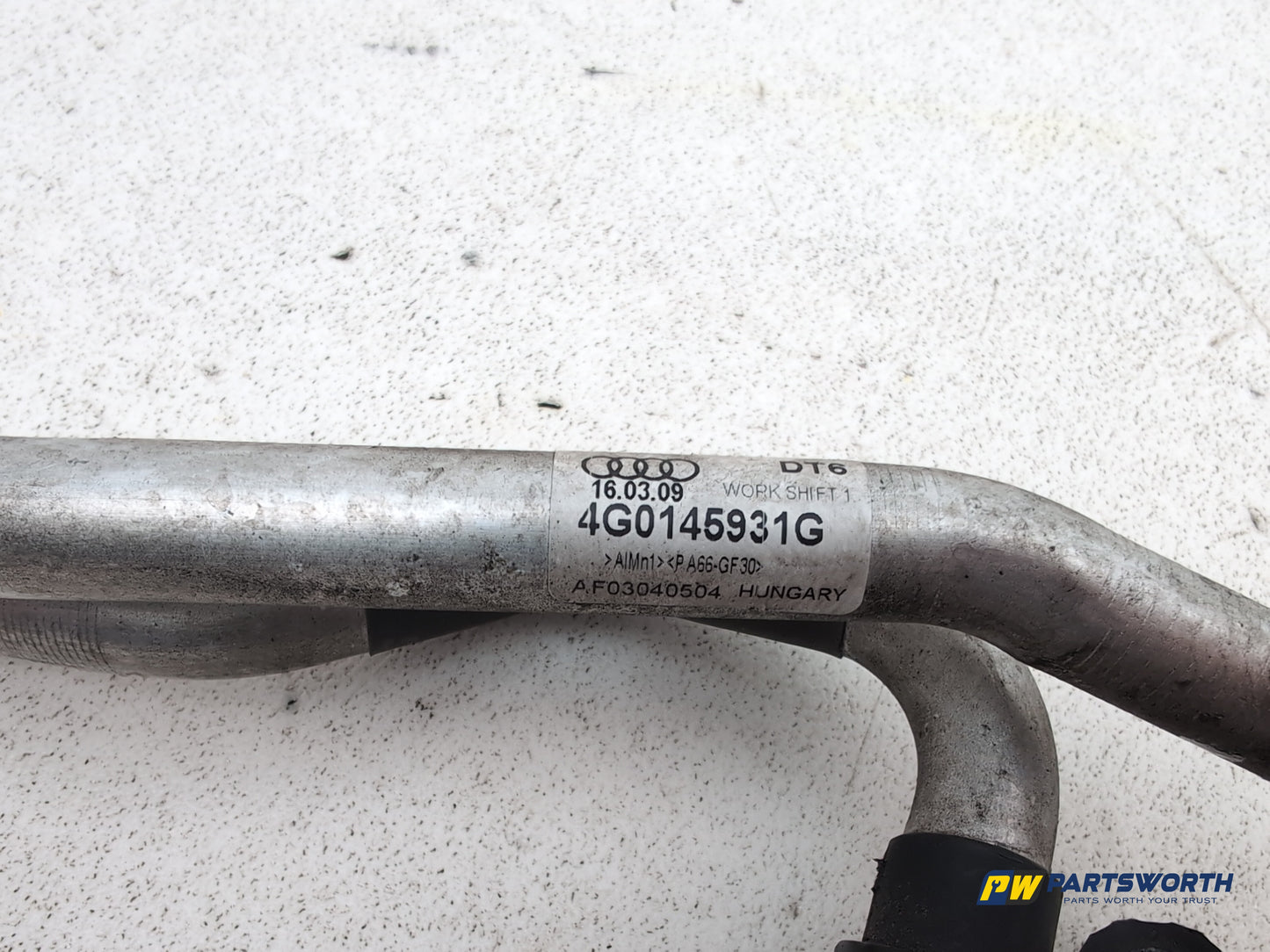 Audi A6 S Line Black Ed 2.0l Diesel Coolant Hose Pipe Line 4g0145931g 2011-2018 - photo 5