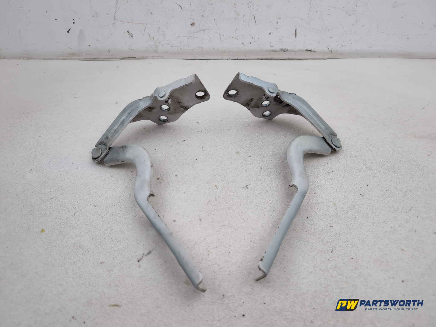 Hyundai I40 Style Blue Drive Bonnet Hinges Creamy White Ncw 2011-2019 - photo 5