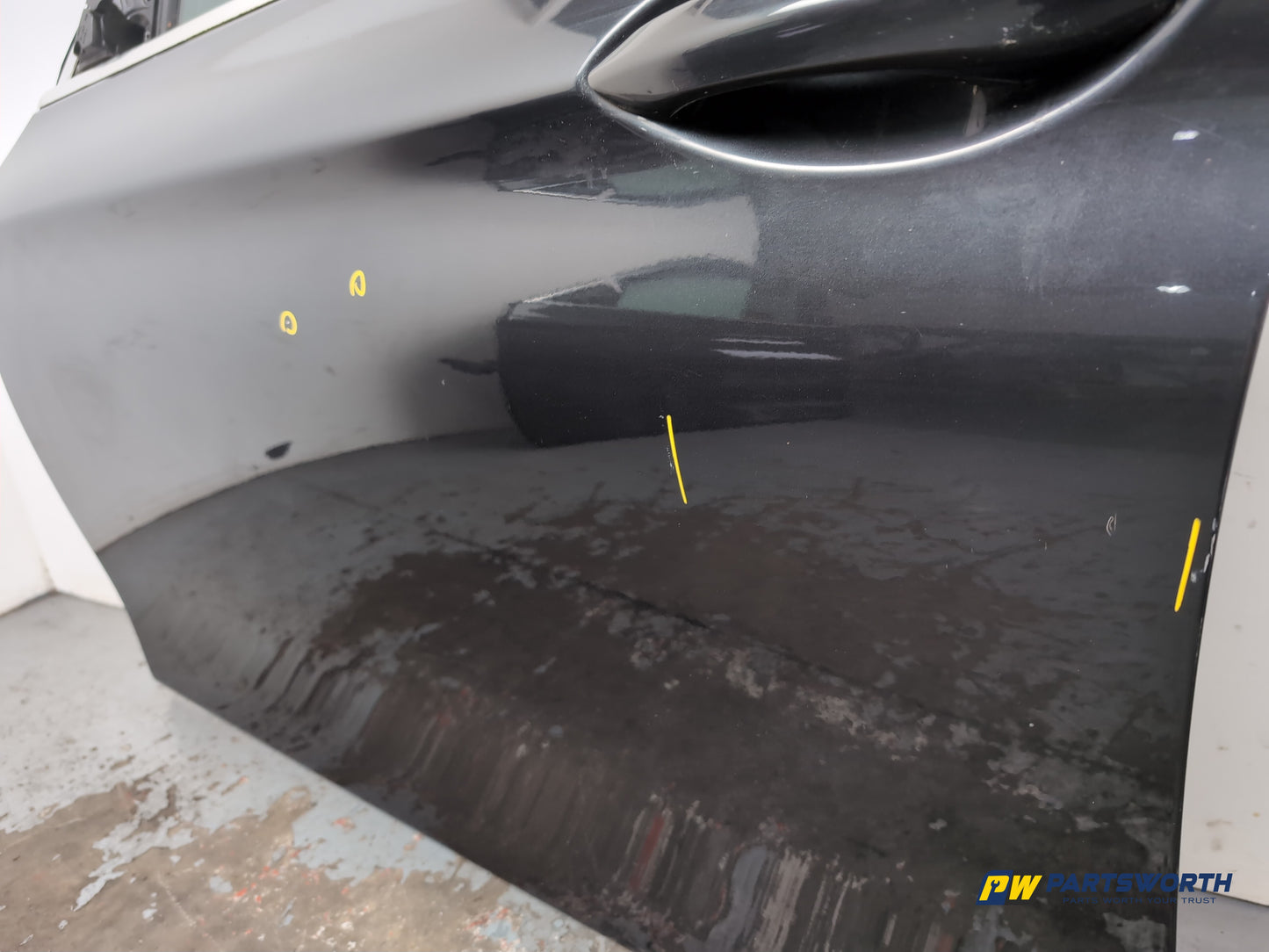Bmw 5 Series 520d F10 Saloon Door Front Lh Passenger Side Dark Graphite B90 - photo 5