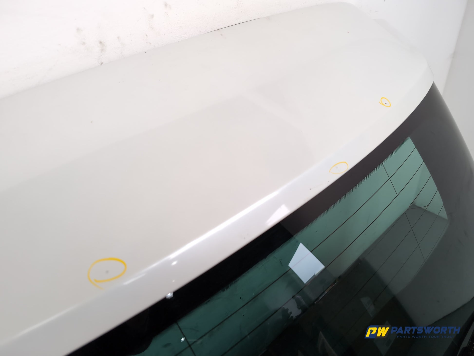 Peugeot 508 Active Estate W23 Boot Lid White Pearl Kwed 2011-2018 - photo 5