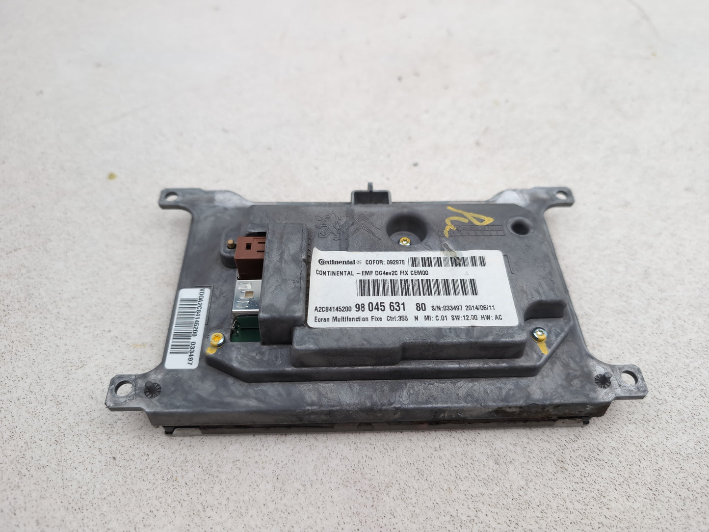 Multi Function Display Unit 5