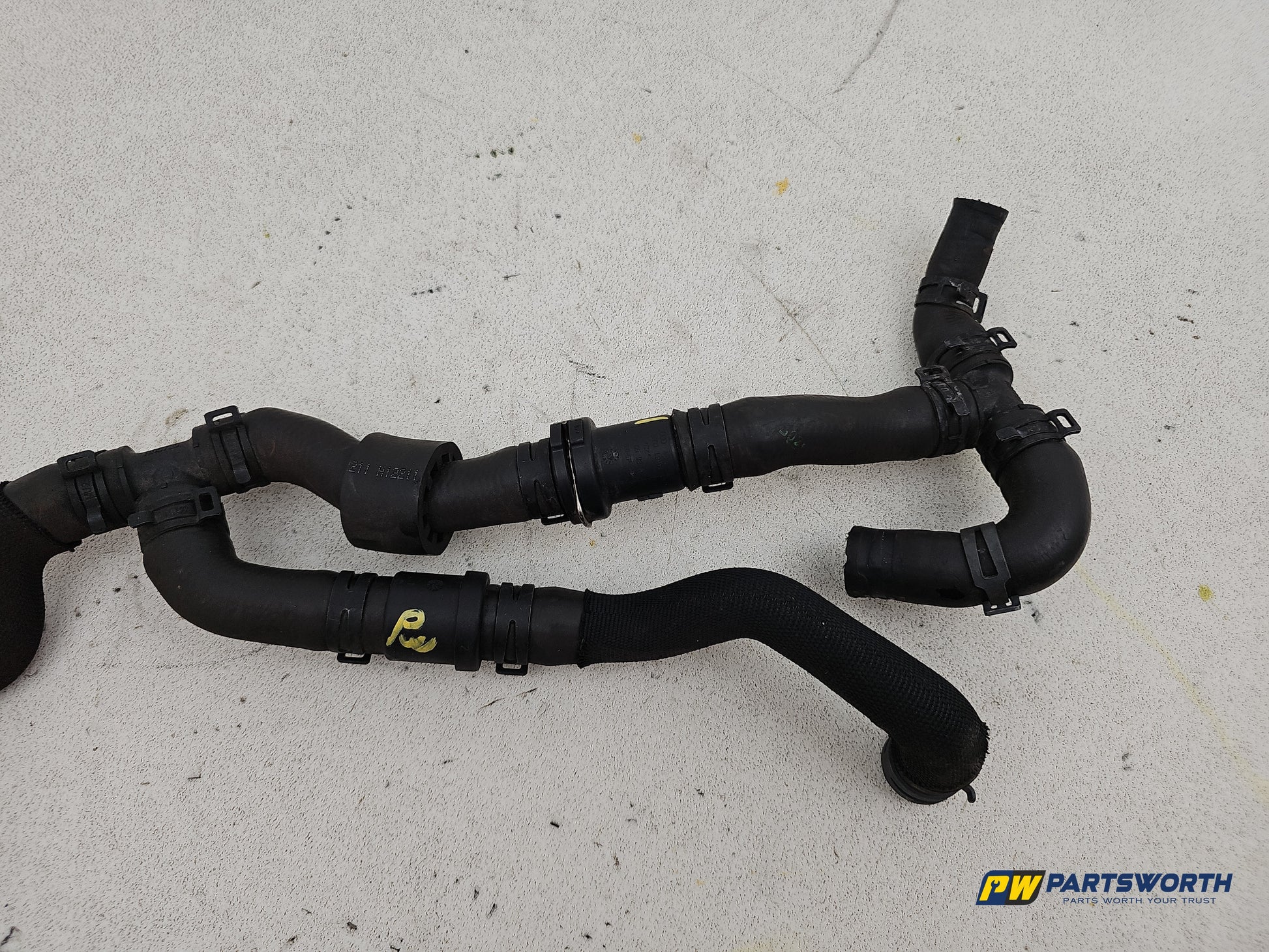 Coolant hoses set 4