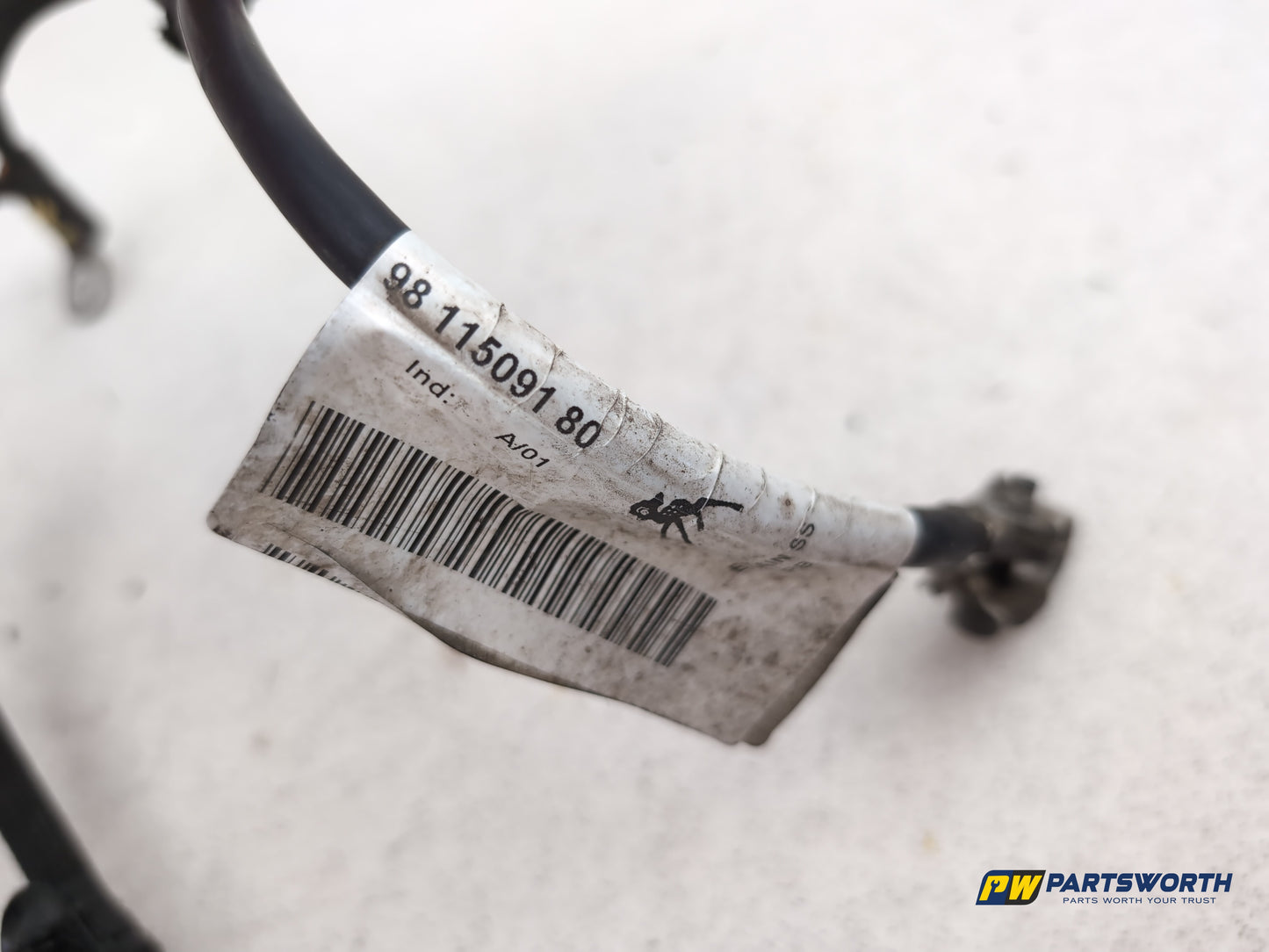 Negative battery terminal  4