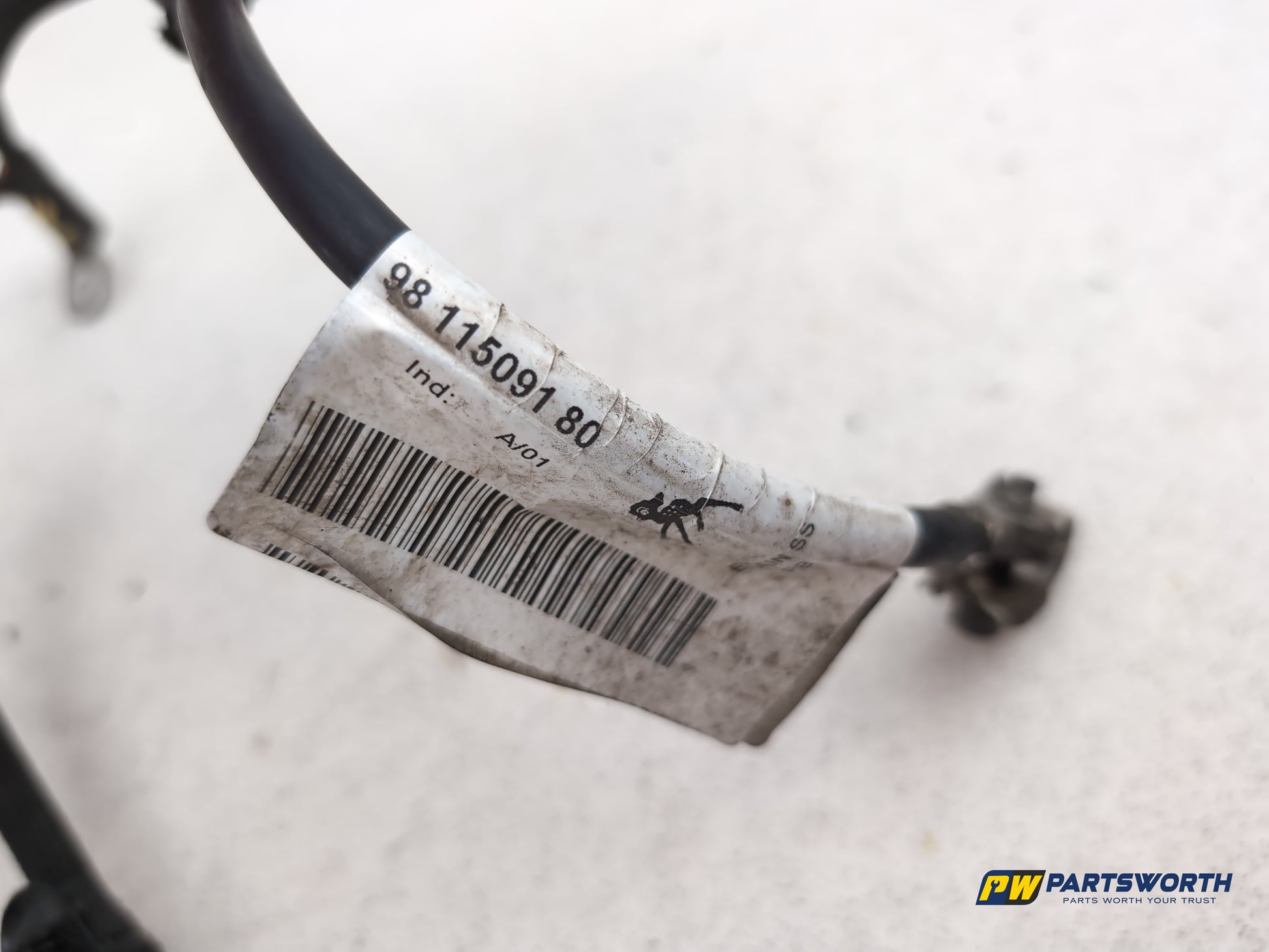 Negative battery terminal  4