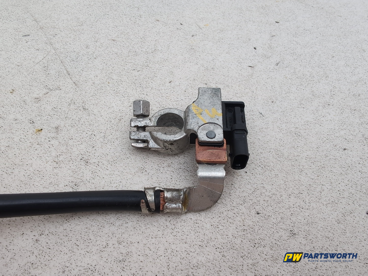 Negative battery terminal  4