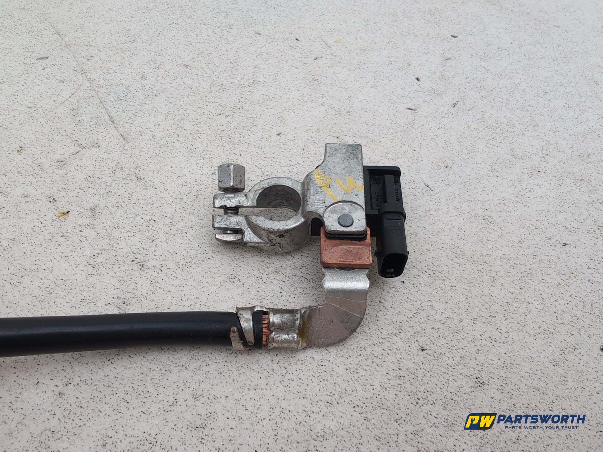 Negative battery terminal  4