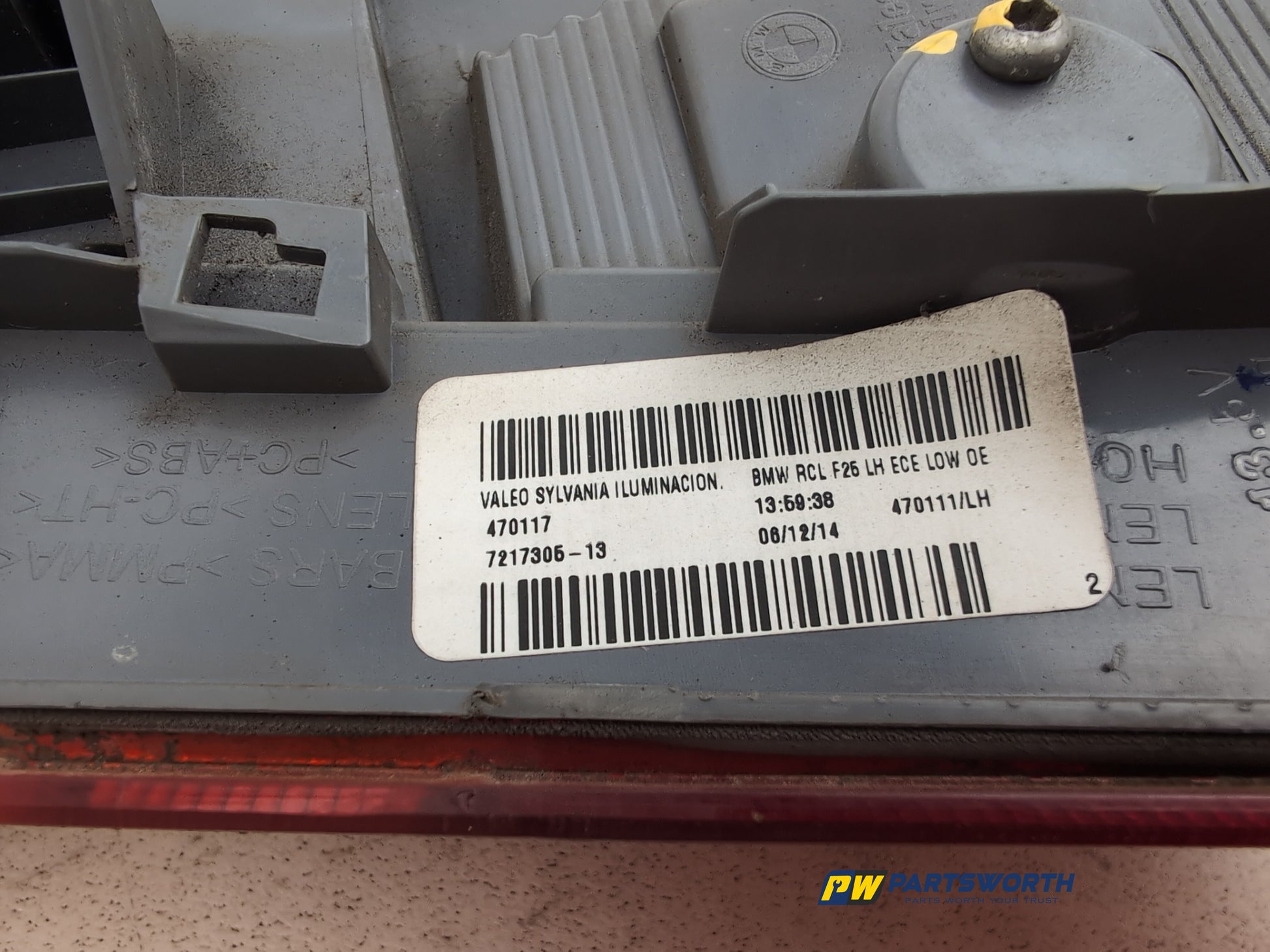 Lamp Assembly Rear LH 4