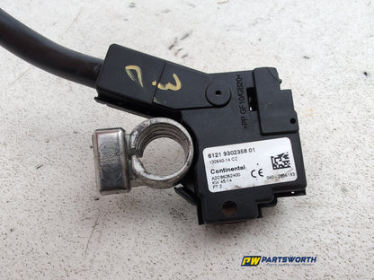 Negative battery terminal  4
