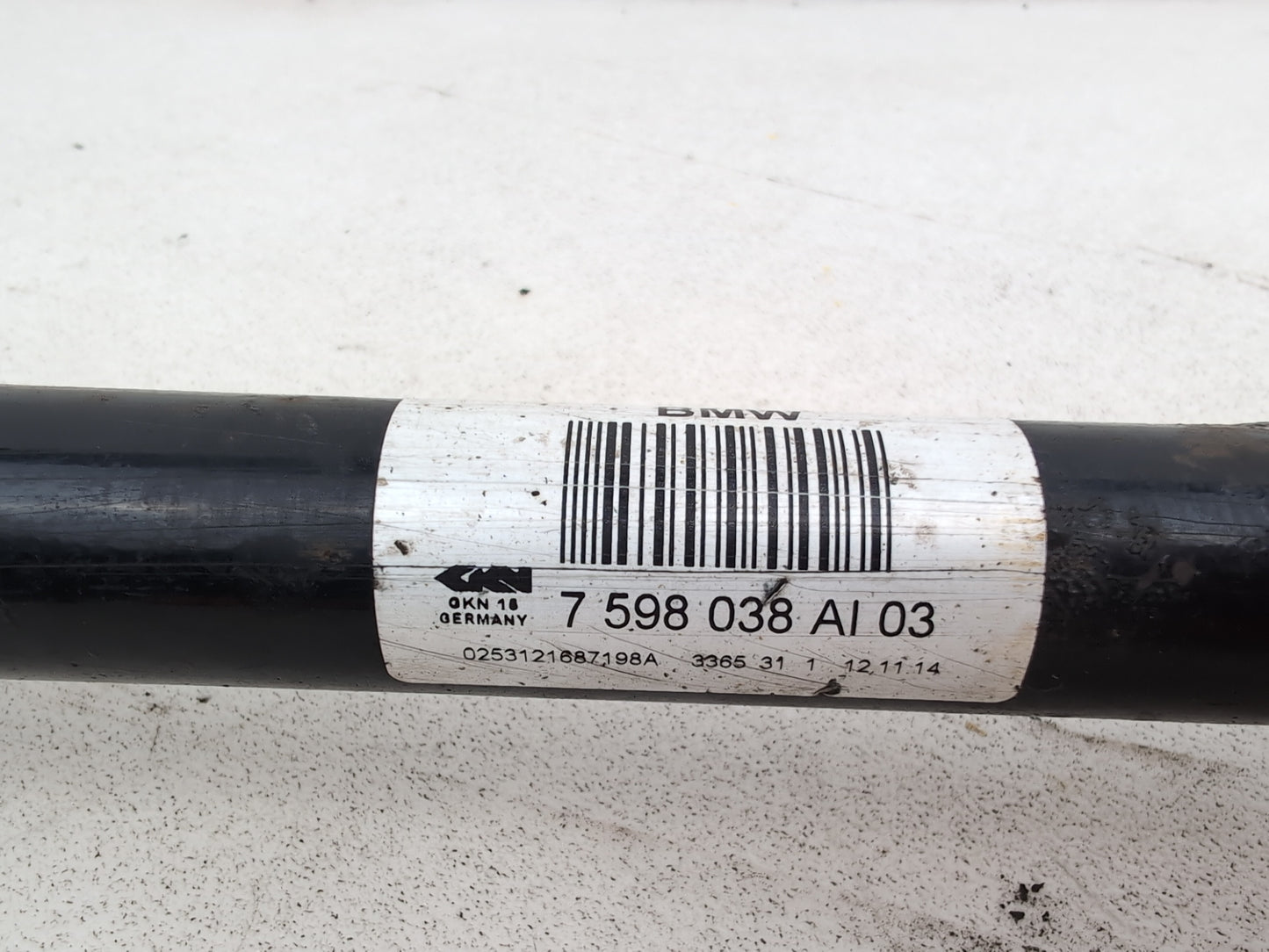 Driveshaft Rear RH 4