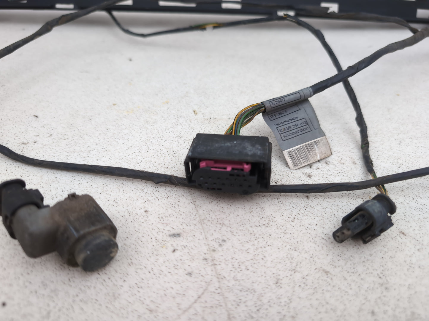 Front Parking Sensors and Bumper Wiring Loom 4