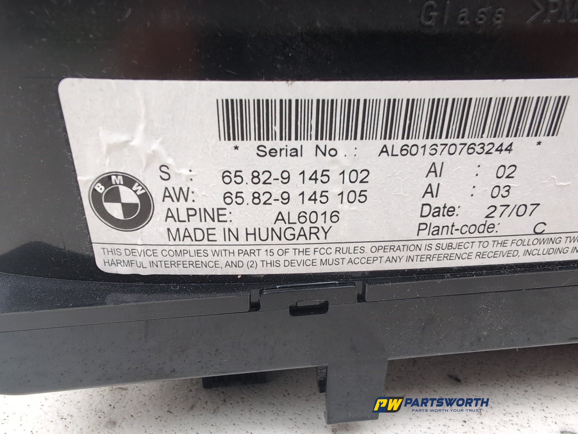 Multi Function Display Unit 4