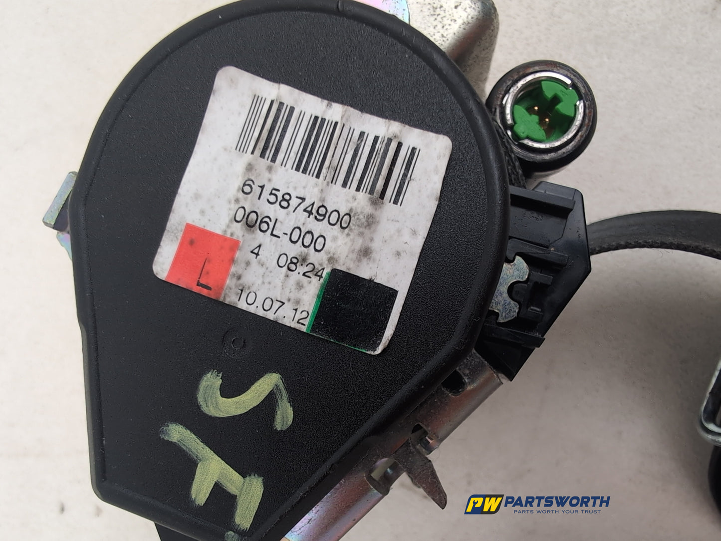 Seat Belt Front LH 4