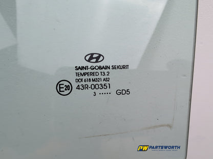 Door Glass Rear LH 4