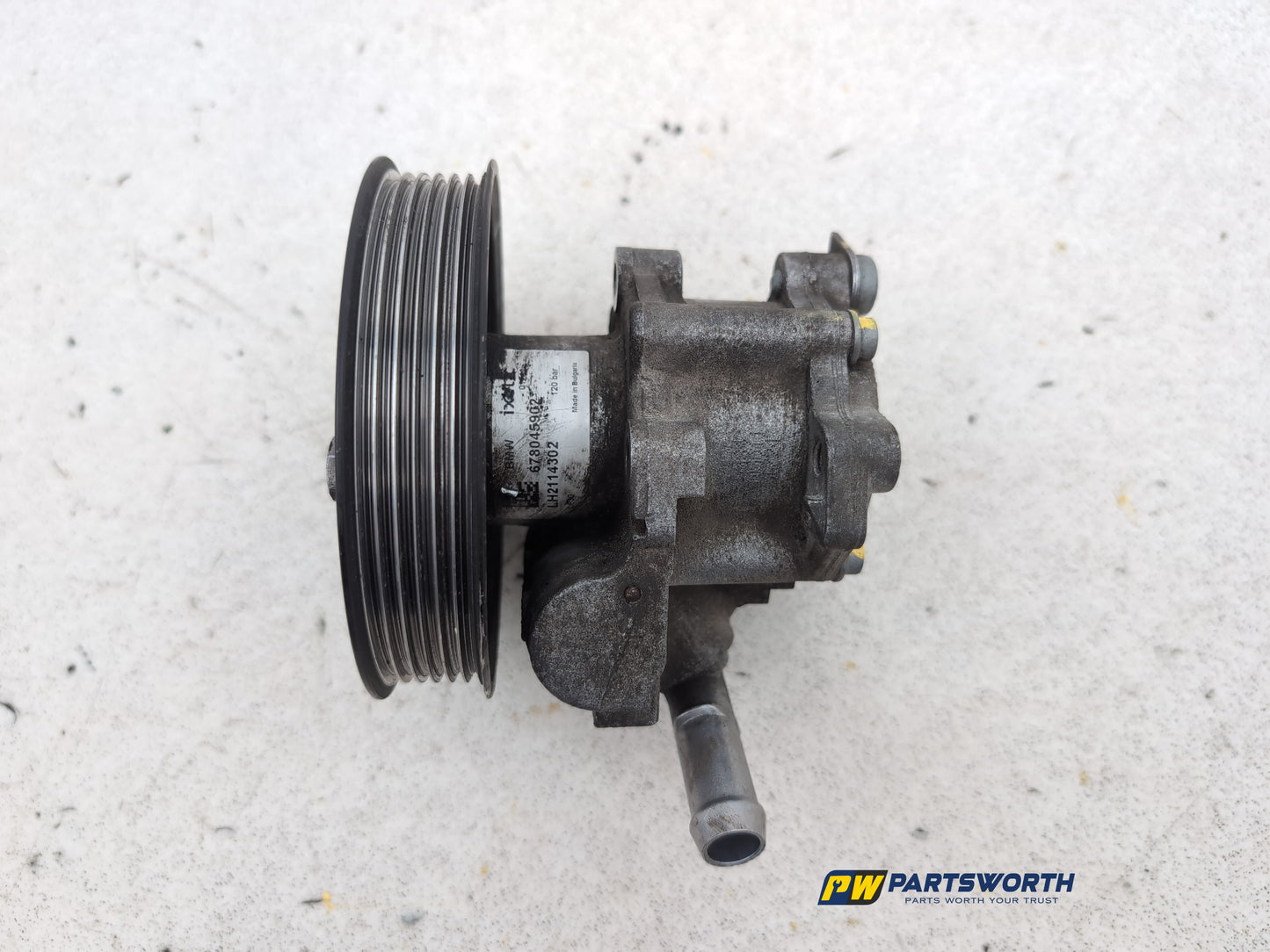 Power Steering Pump Cooling Fan 4