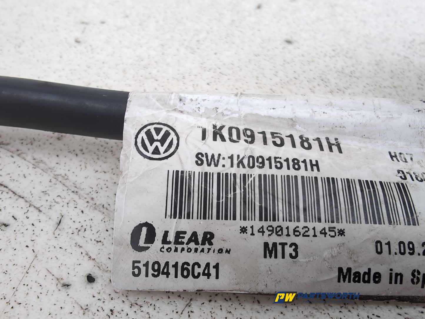 Negative battery terminal  4