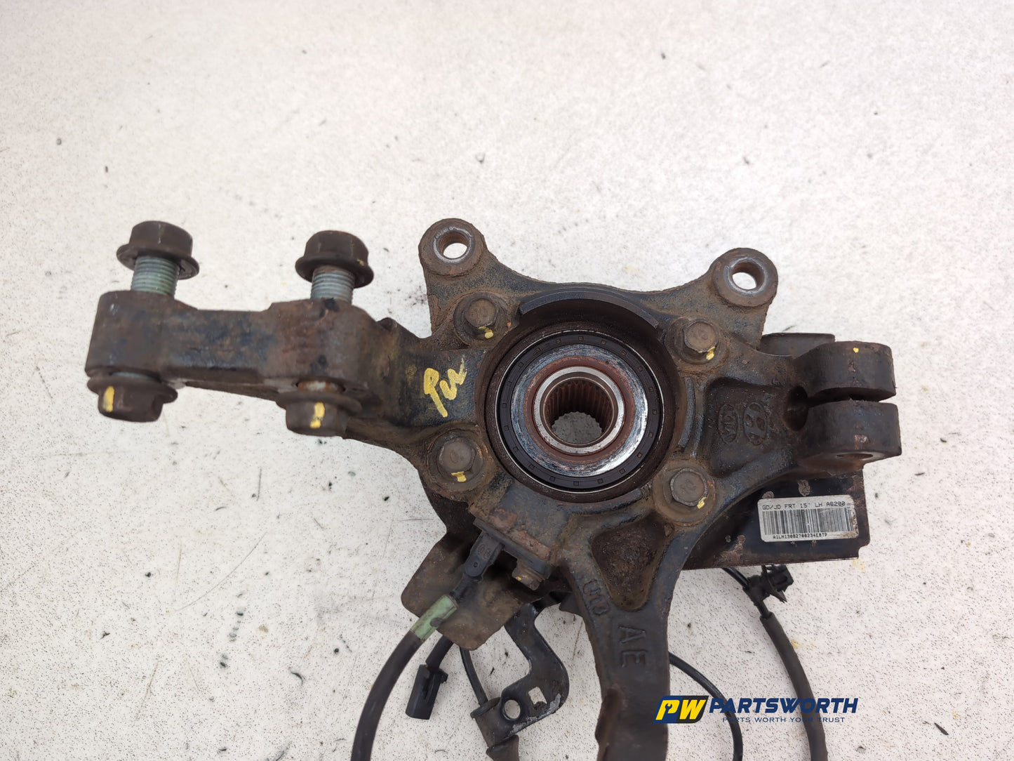 Wheel Hub Front LH 4