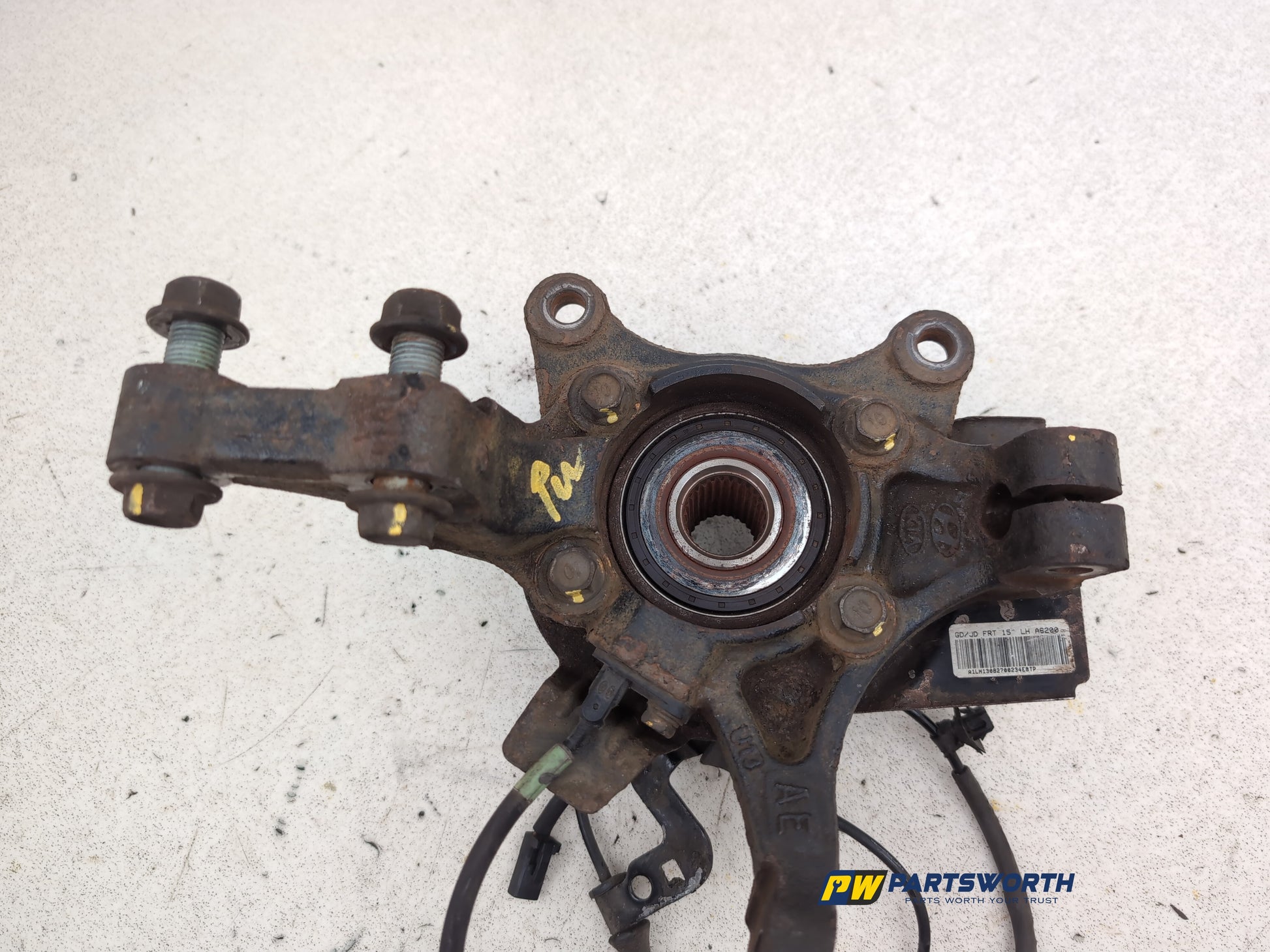 Wheel Hub Front LH 4
