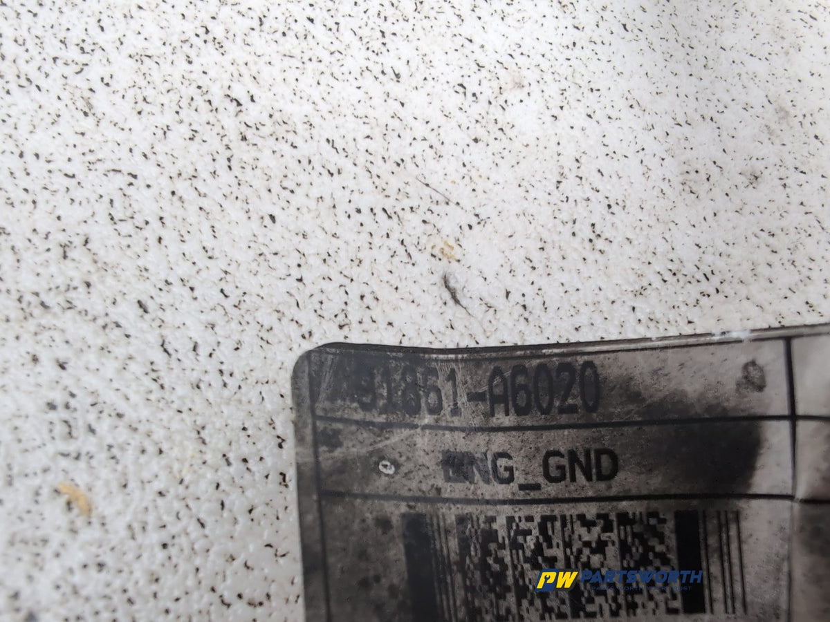 Negative battery terminal  4