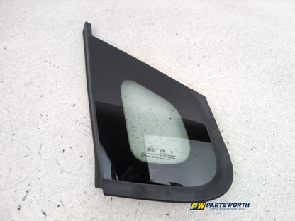 Door Glass Quarter Light Rear LH 8