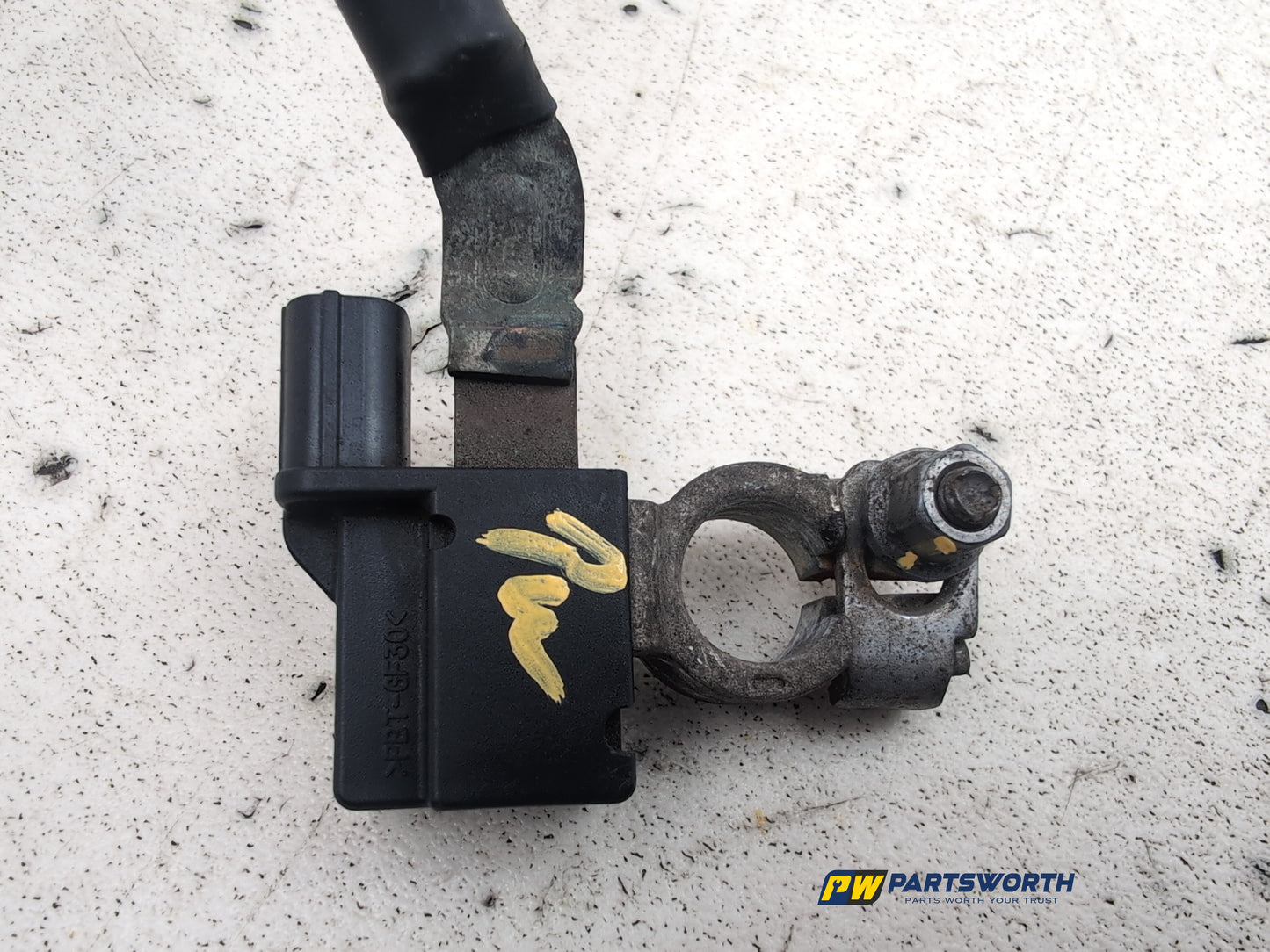 Negative battery terminal  8