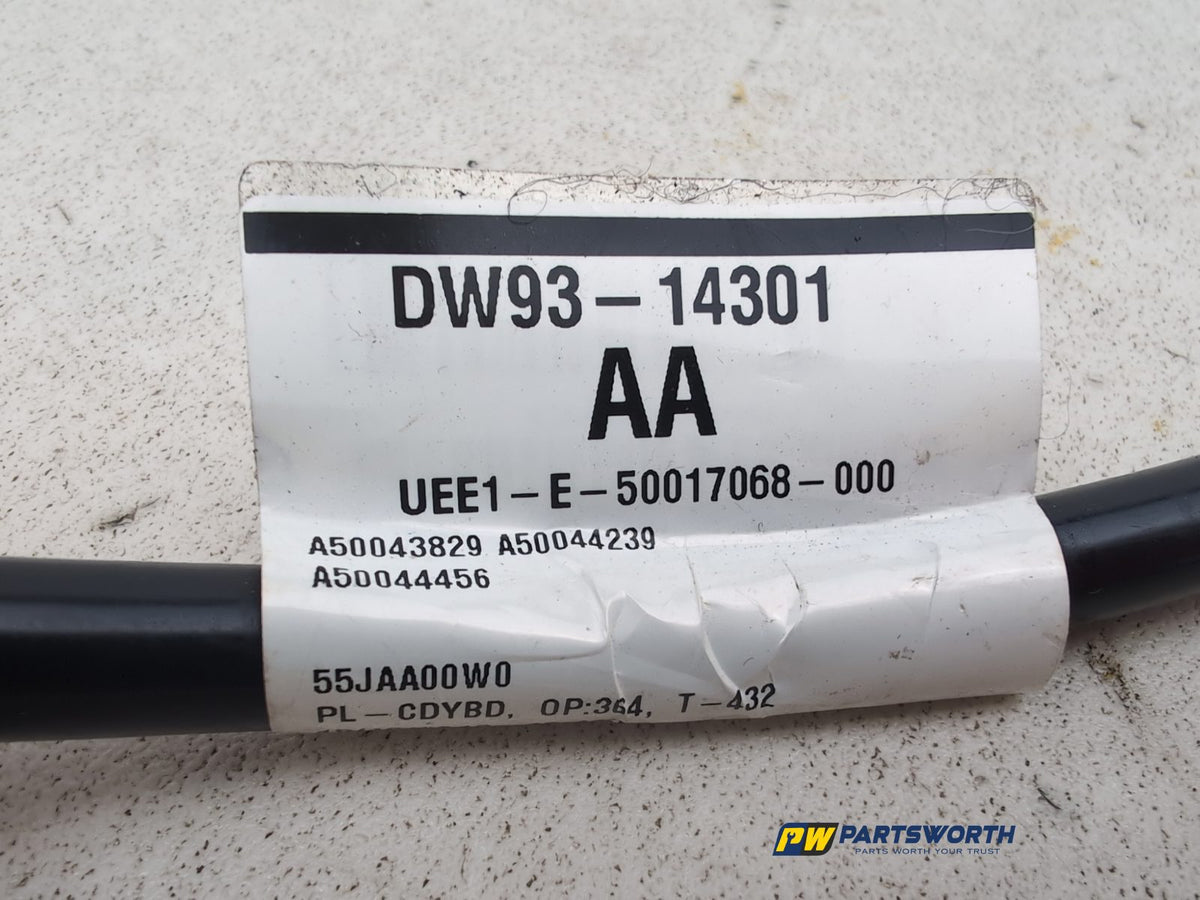 Negative battery terminal  4