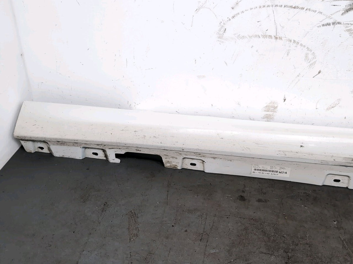 BMW 6 SERIES 640D M SPORT GRAN COUPE F13 SIDE SKIRT LEFT ALPINE WHITE 300 15-18 4