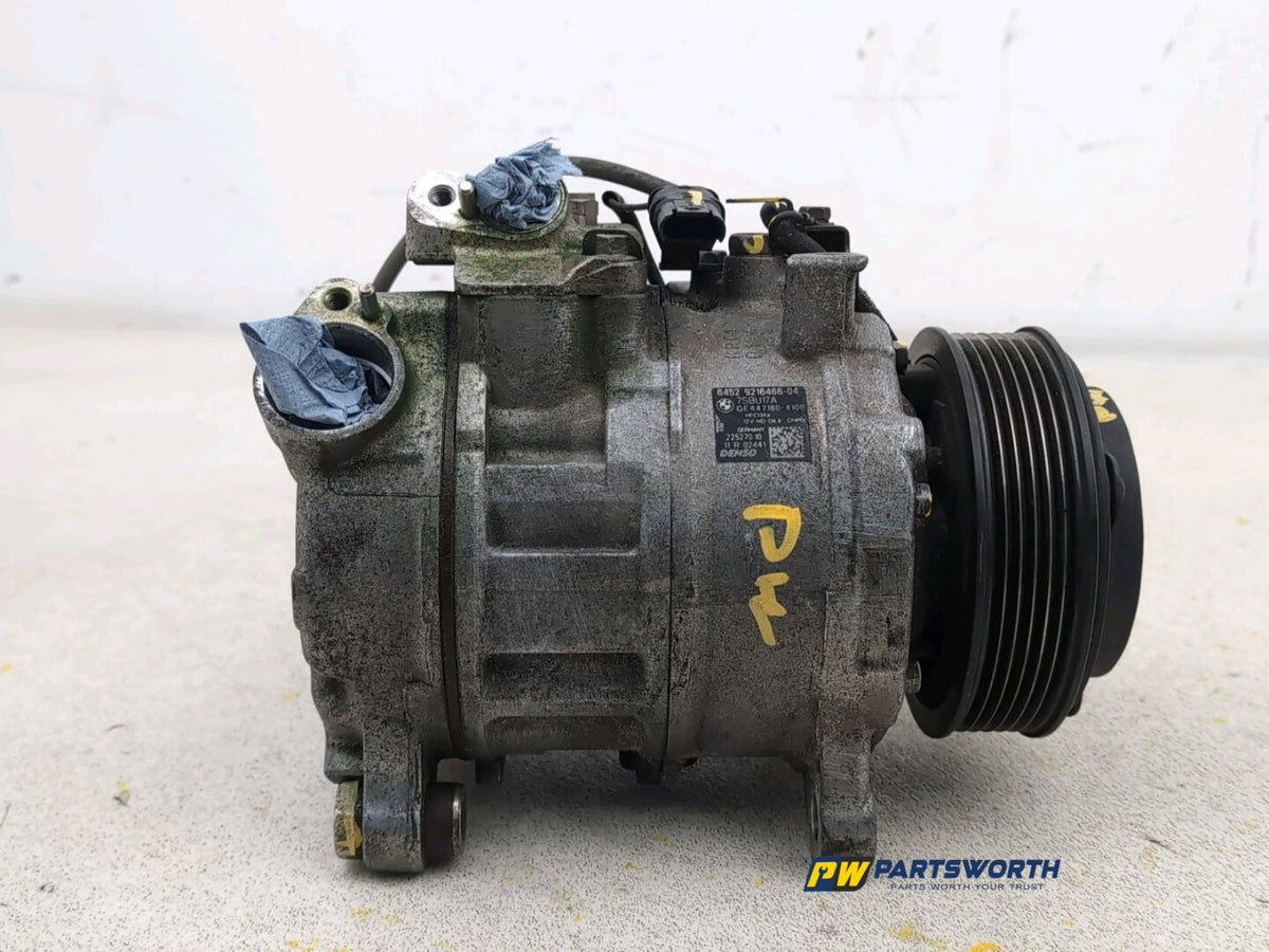 BMW 6 SERIES 640D M SPORT F13 AIR CONDITIONING COMPRESSOR A/C PUMP 9216466 12-18 4