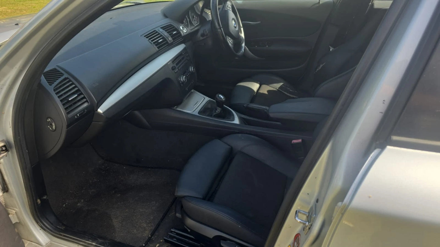 BMW 1 Series E87 E81 118d 2008 silver dismantling breaking all parts available