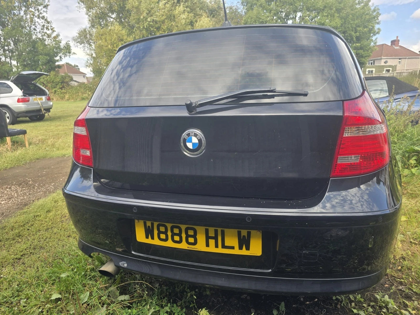 BMW 1 Series E87 E81 118d 2008 black dismantling breaking all parts available