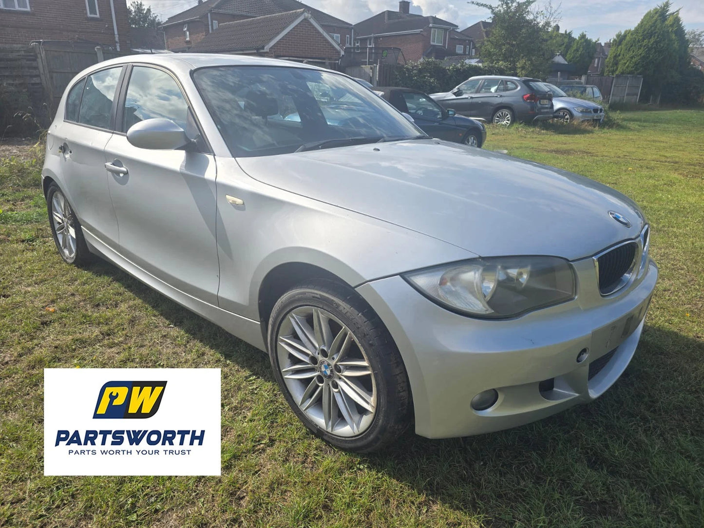 BMW 1 Series E87 E81 118d 2008 silver dismantling breaking all parts available